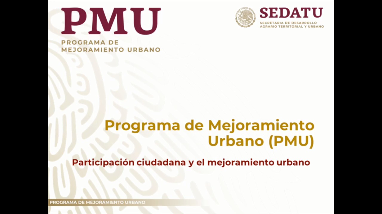 Participación ciudadana y mejoramiento urbano