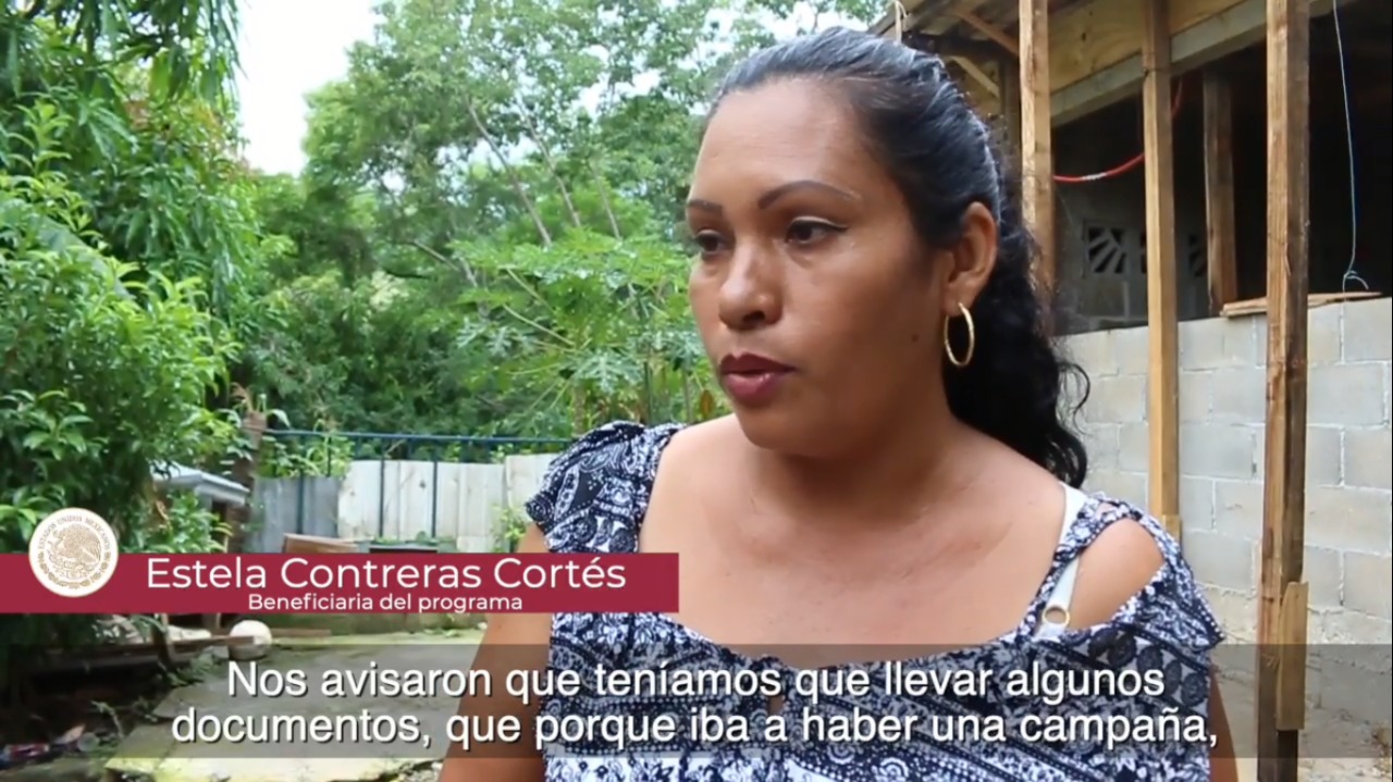 Entrevista a beneficiaria del Programa de Mejoramiento Urbano en Acapulco, Guerrero