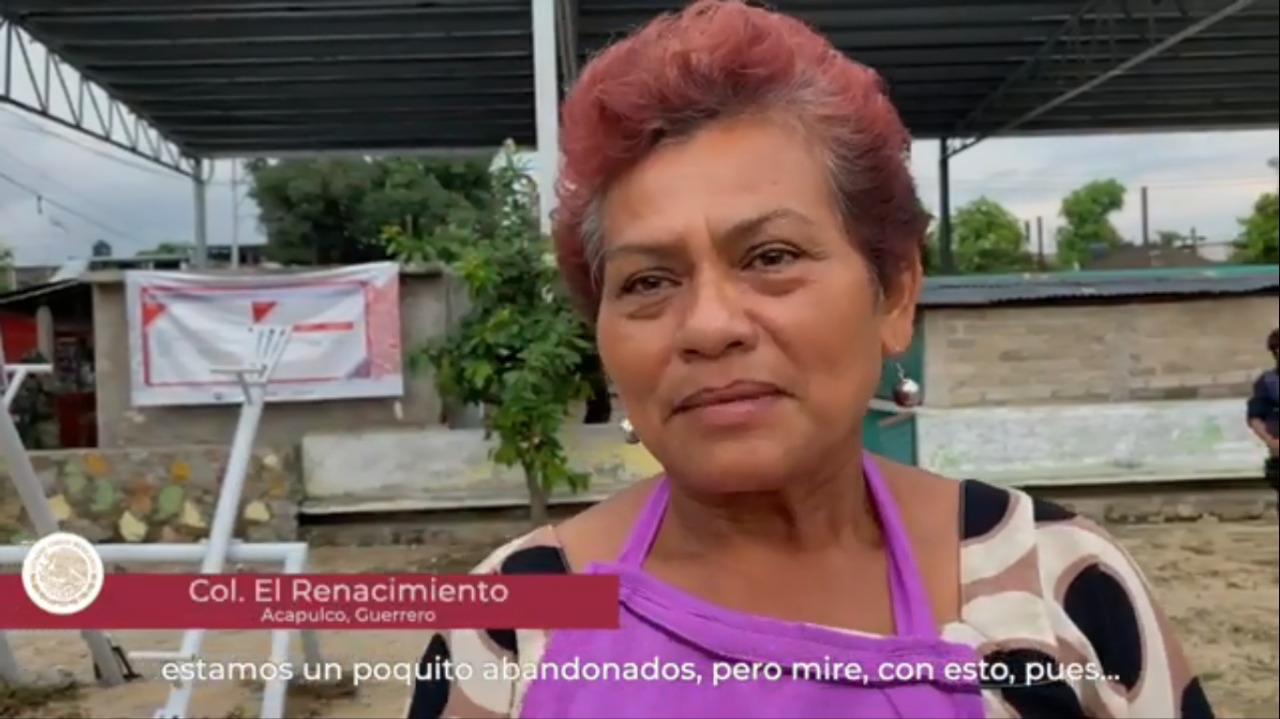 Entrevista Inés Casarrubias, beneficiaria del Programa de Mejoramiento Urbano en Acapulco, Guerrero