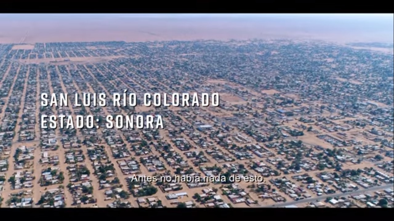 Avances de obras del Programa de Mejoramiento Urbano en San Luis Río Colorado