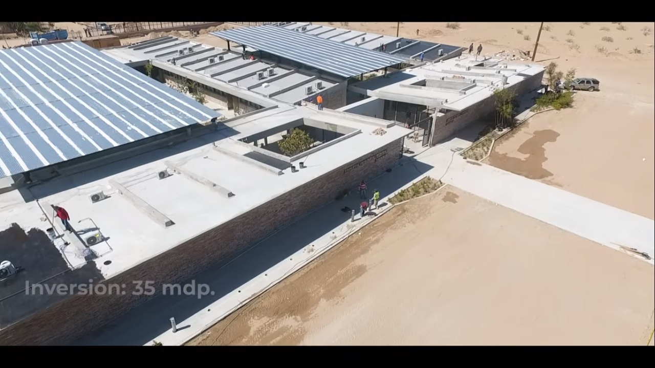 Obras principales del Programa de Mejoramiento Urbano en San Luis Río Colorado