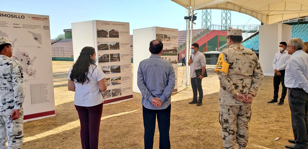 Acciones del Programa de  Mejoramiento Urbano en Hermosillo, Sonora