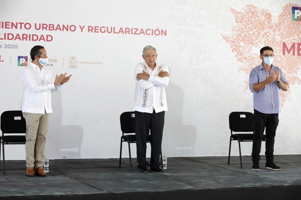 Entrega Sedatu obras en Solidaridad; anuncia estrategia de regularización de vivienda